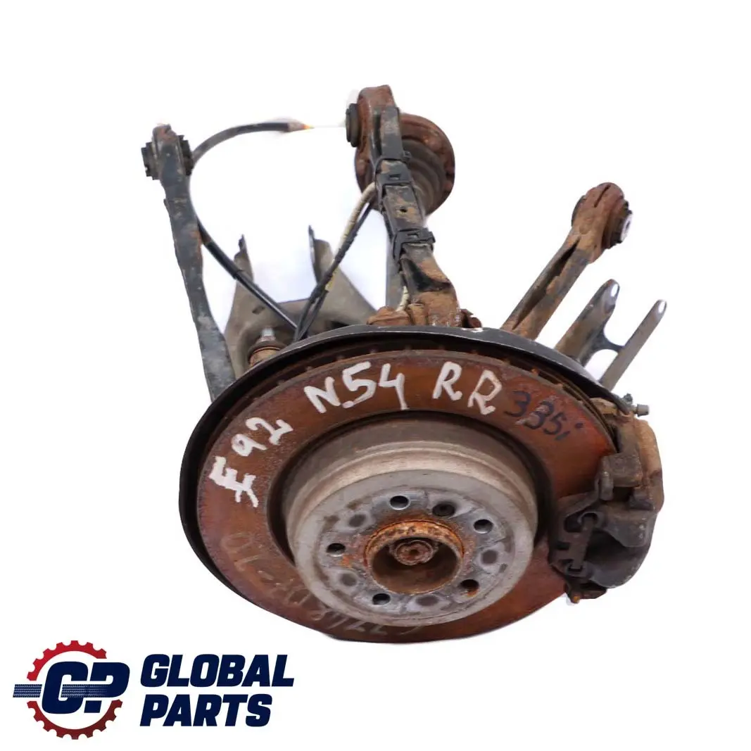 N54 Rear Right O/S Suspension Leg Axle Brake Hub to BMW E92 Coupe 335i with Part number 6774808 BMW E92 Coupe 335i N54 Rear Right O/S Suspension Leg Axle Brake Hub - SKU 6774808-20 - Part number 6774808