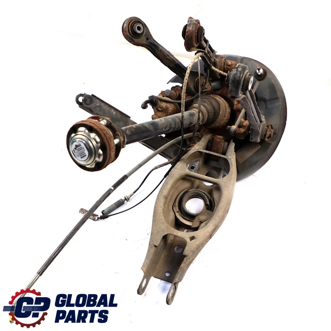 N52 trasera derecha O / S Suspension Pierna Eje Freno Disco Hub Set para BMW E87 130i con número de pieza 6774808 BMW E87 130i N52 trasera derecha O / S Suspension Pierna Eje Freno Disco Hub Set - SKU 6774808-21 - Número de pieza 6774808