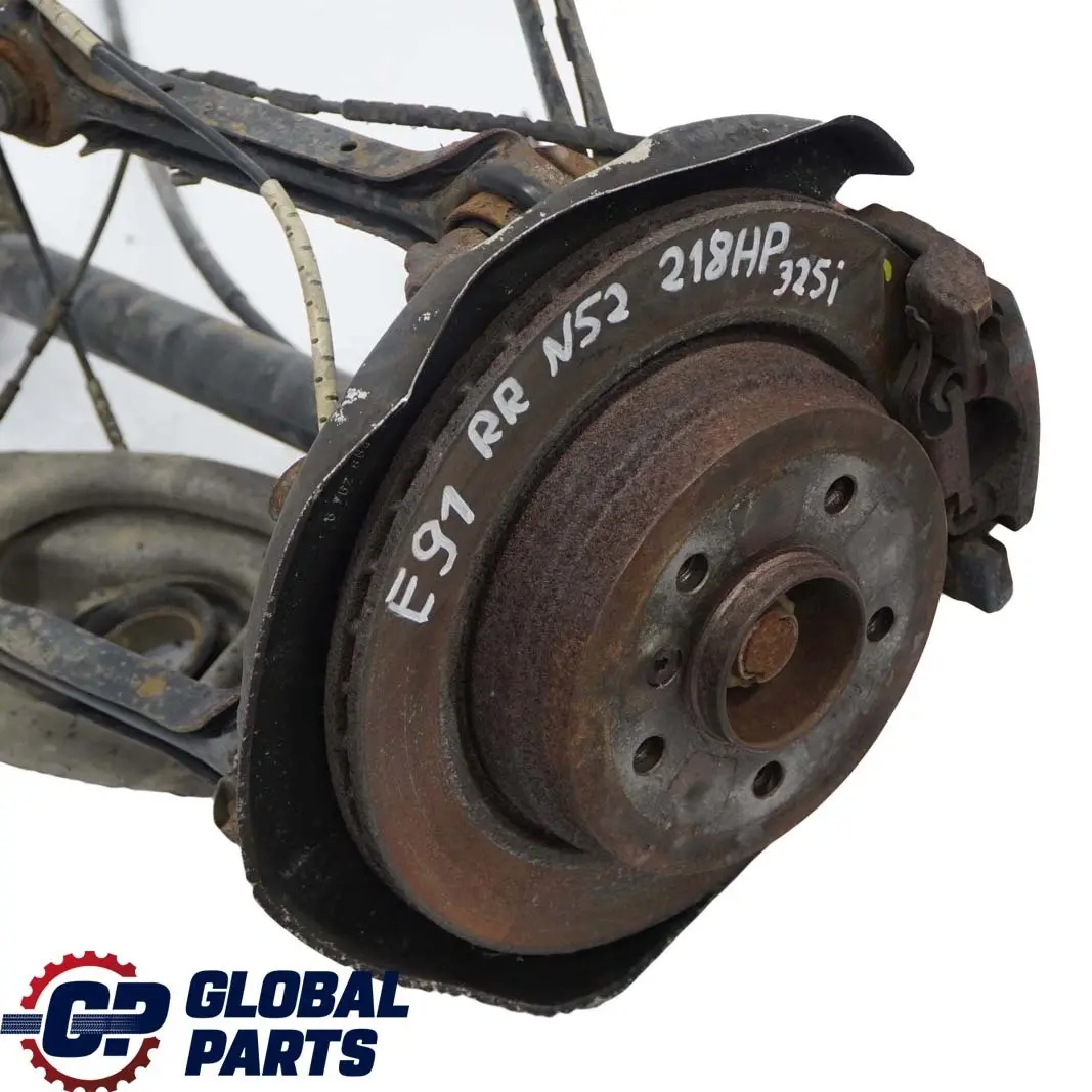 BMW E91 Touring 325i N52 Trasera Derecha Suspension Pierna Eje Freno Cubo Manual - SKU 6774808-23 - Número de pieza 6774808