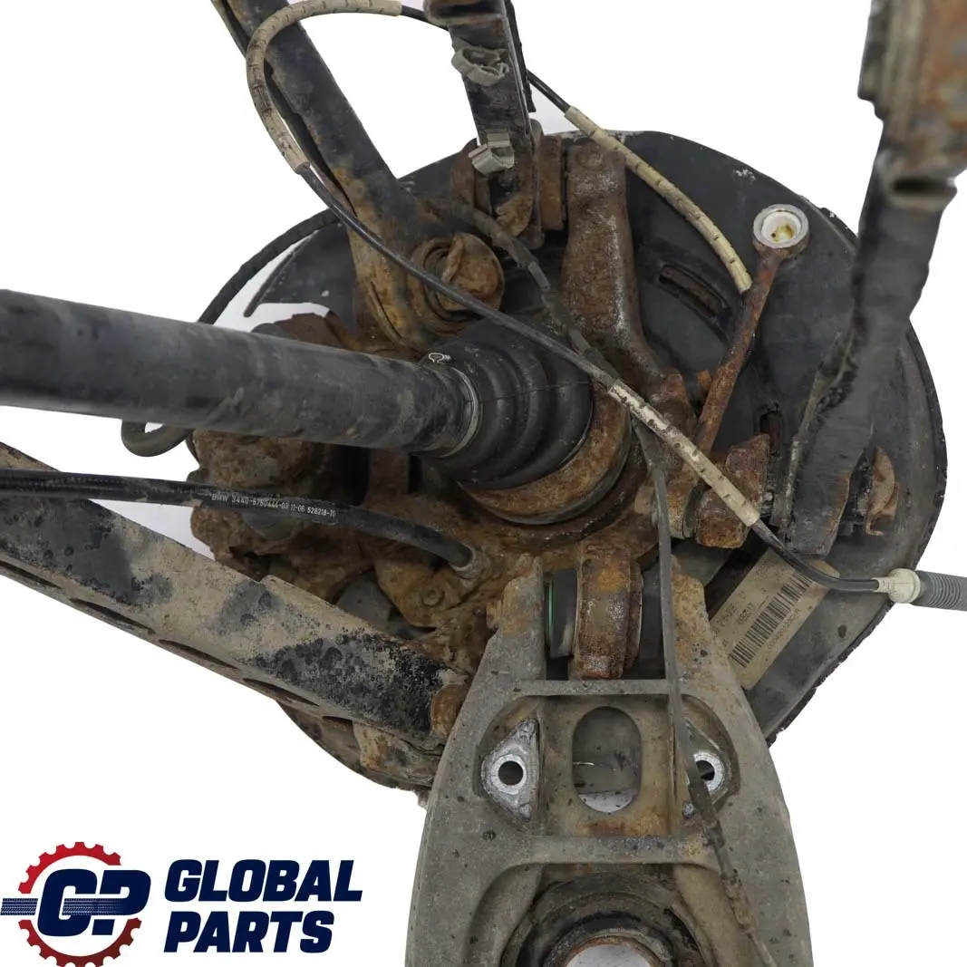 N52 Trasera Derecha Suspension Pierna Eje Freno Cubo Manual para BMW E91 Touring 325i con número de pieza 6774808 BMW E91 Touring 325i N52 Trasera Derecha Suspension Pierna Eje Freno Cubo Manual - SKU 6774808-23 - Número de pieza 6774808