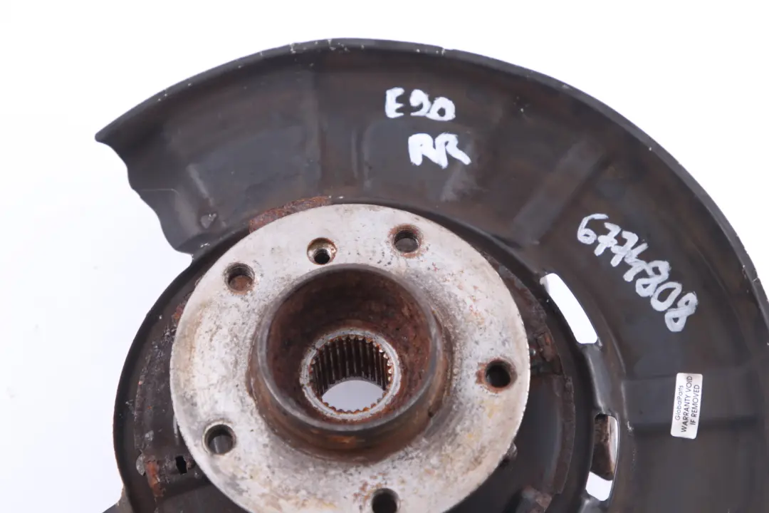 Pivotement Arriere Droite Support de Roue Essieu Arriere pour BMW E81 E87 E90 E91 E92 à propos du numéro de pièce 6774808 BMW E81 E87 E90 E91 E92 Pivotement Arriere Droite Support de Roue Essieu Arriere - SKU 6774808 - Numéro de pièce 6774808