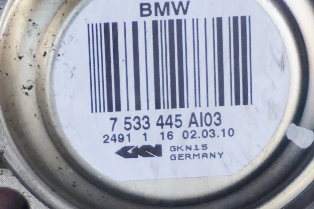N47 L'Arbre De Sortie Pivotement Arriere Gauche etrier BMW 1 E88 118d - SKU 6774809-2 - Numéro de pièce 6774809