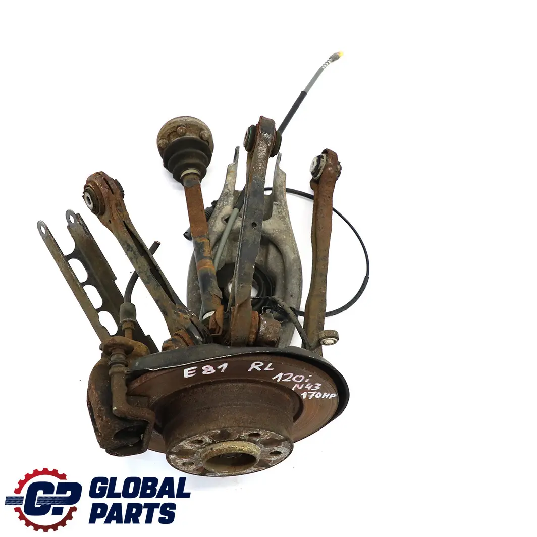 N43 L'Arbre De Sortie Pivotement etrier Arriere Gauche pour BMW 1 E81 E87 LCI 120i à propos du numéro de pièce 6774809 BMW 1 E81 E87 LCI 120i N43 L'Arbre De Sortie Pivotement etrier Arriere Gauche - SKU 6774809-27 - Numéro de pièce 6774809