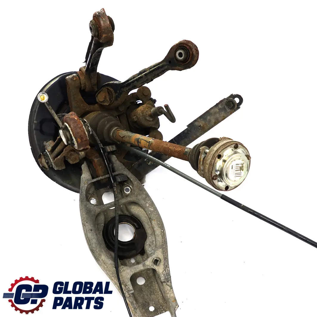 BMW 1 E81 E87 LCI 120i N43 Rear Left N/S Spring Strut Leg Brake Suspension Hub - SKU 6774809-27 - Part number 6774809
