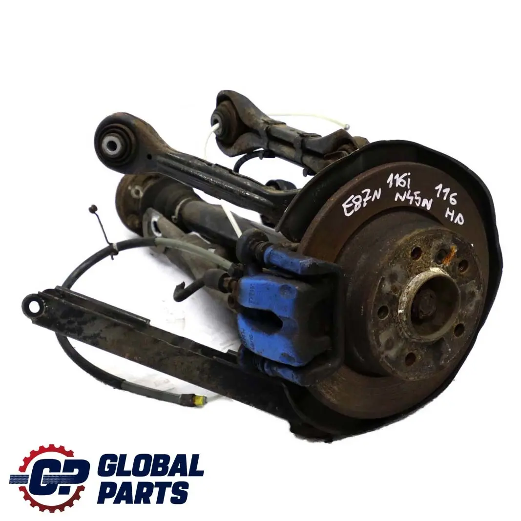 N45N Rear Left N/S Spring Strut Leg Brake Calliper Suspension Hub to BMW E87 116i with Part number 6774809 BMW E87 116i N45N Rear Left N/S Spring Strut Leg Brake Calliper Suspension Hub - SKU 6774809-30 - Part number 6774809