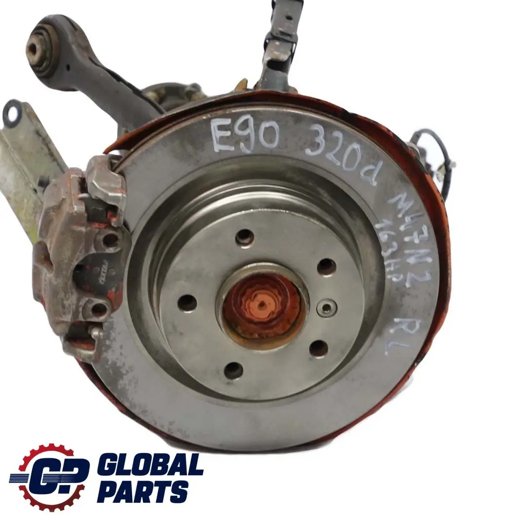 BMW E90 320D M47N2 Sospensione Posteriore Sinistra Asse Gamba Freno Mozzo - SKU 6774809-31 - Numero di parte 6774809