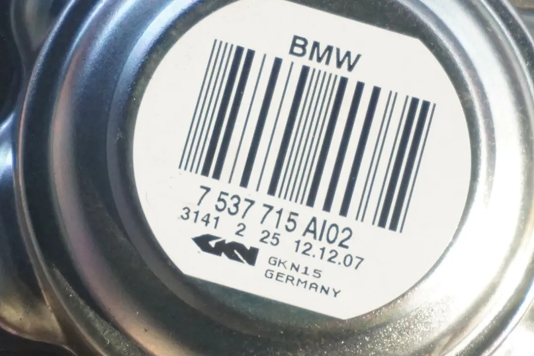 BMW E92 325i N53 Rear Left N/S Spring Strut Leg Brake Suspension Hub - SKU 6774809-3 - Part number 6774809