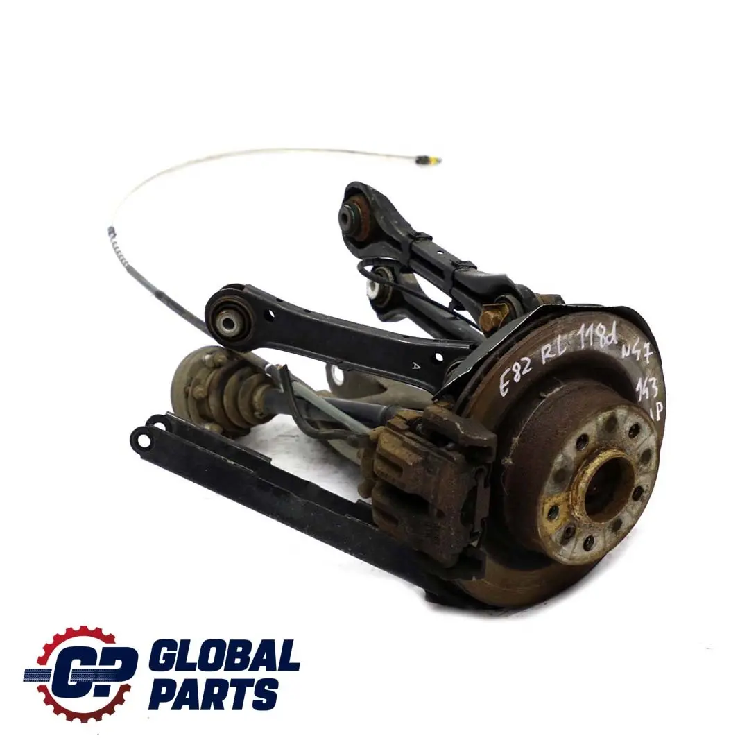 BMW E82 Coupe 118d 120d N47 Rear Left N/S Spring Strut Leg Brake Suspension Hub - SKU 6774809-9 - Part number 6774809
