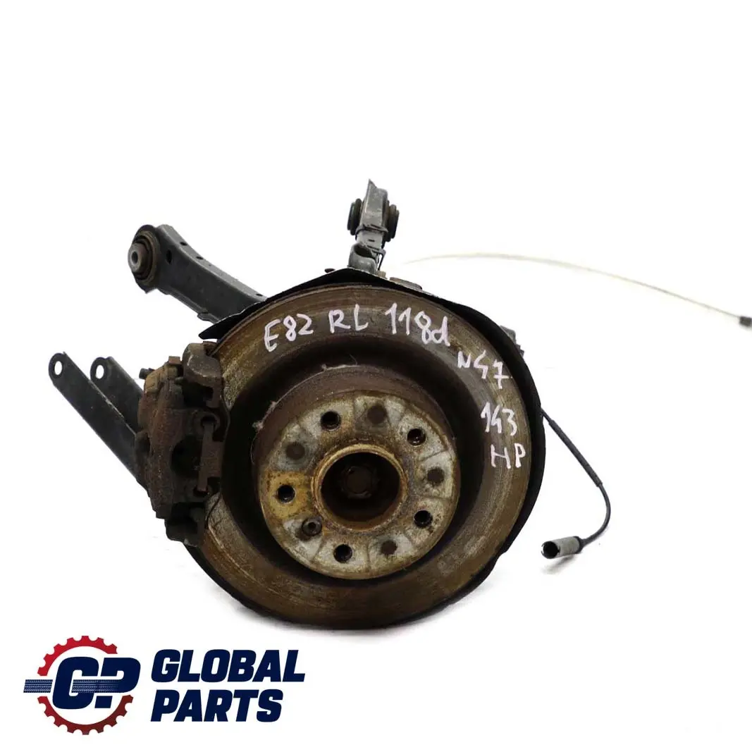 BMW E82 Coupe 118d 120d N47 Rear Left N/S Spring Strut Leg Brake Suspension Hub - SKU 6774809-9 - Part number 6774809