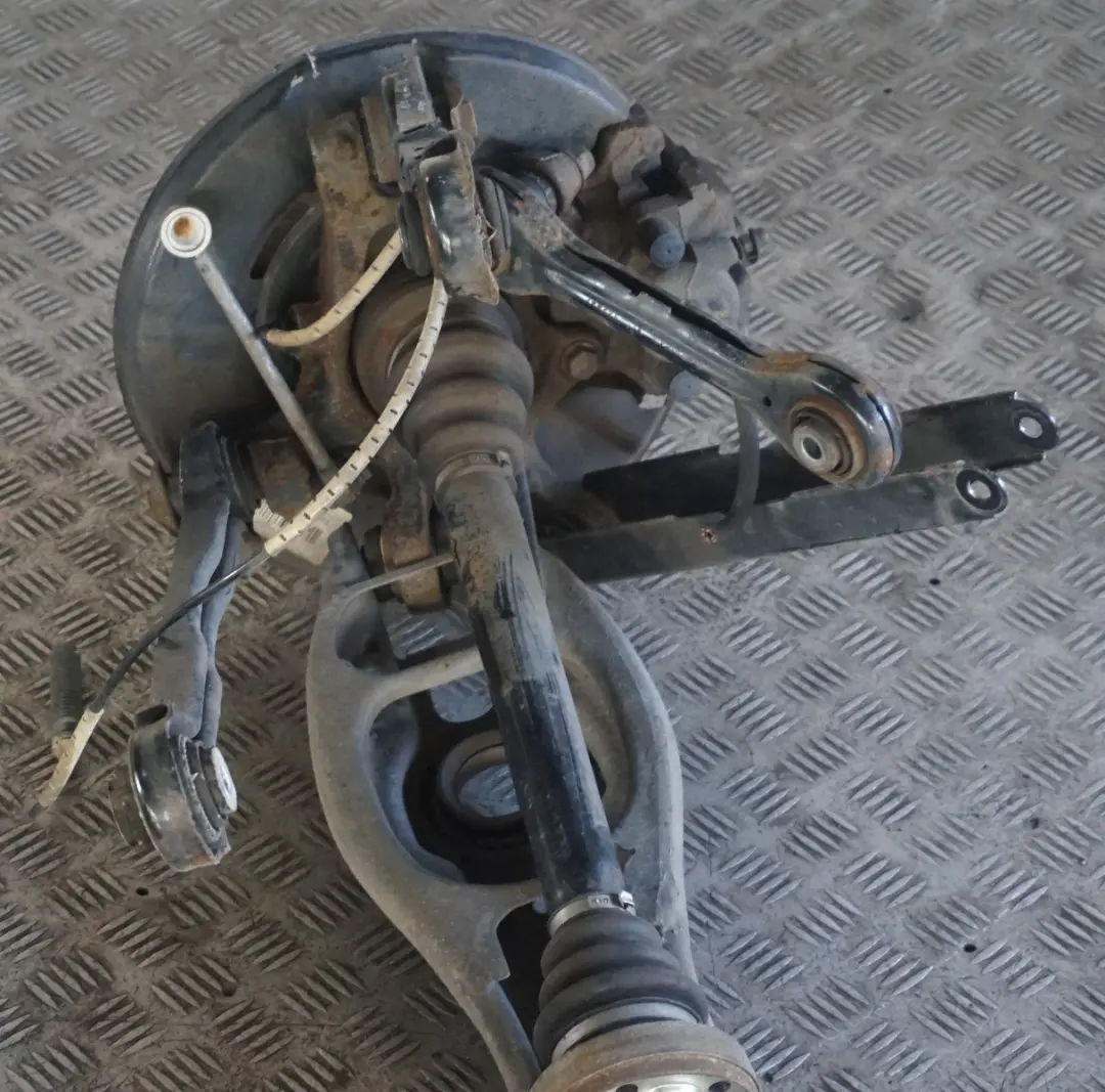 N53 Rear Spring Strut Leg Brake Suspension Hub Left N/S to BMW E90 with Part number 6774809 BMW E90 N53 Rear Spring Strut Leg Brake Suspension Hub Left N/S - SKU 6774809 - Part number 6774809
