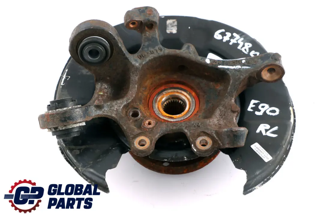 BMW E90 N53 Rear Spring Strut Leg Brake Suspension Hub Left N/S - SKU 6774809 - Part number 6774809
