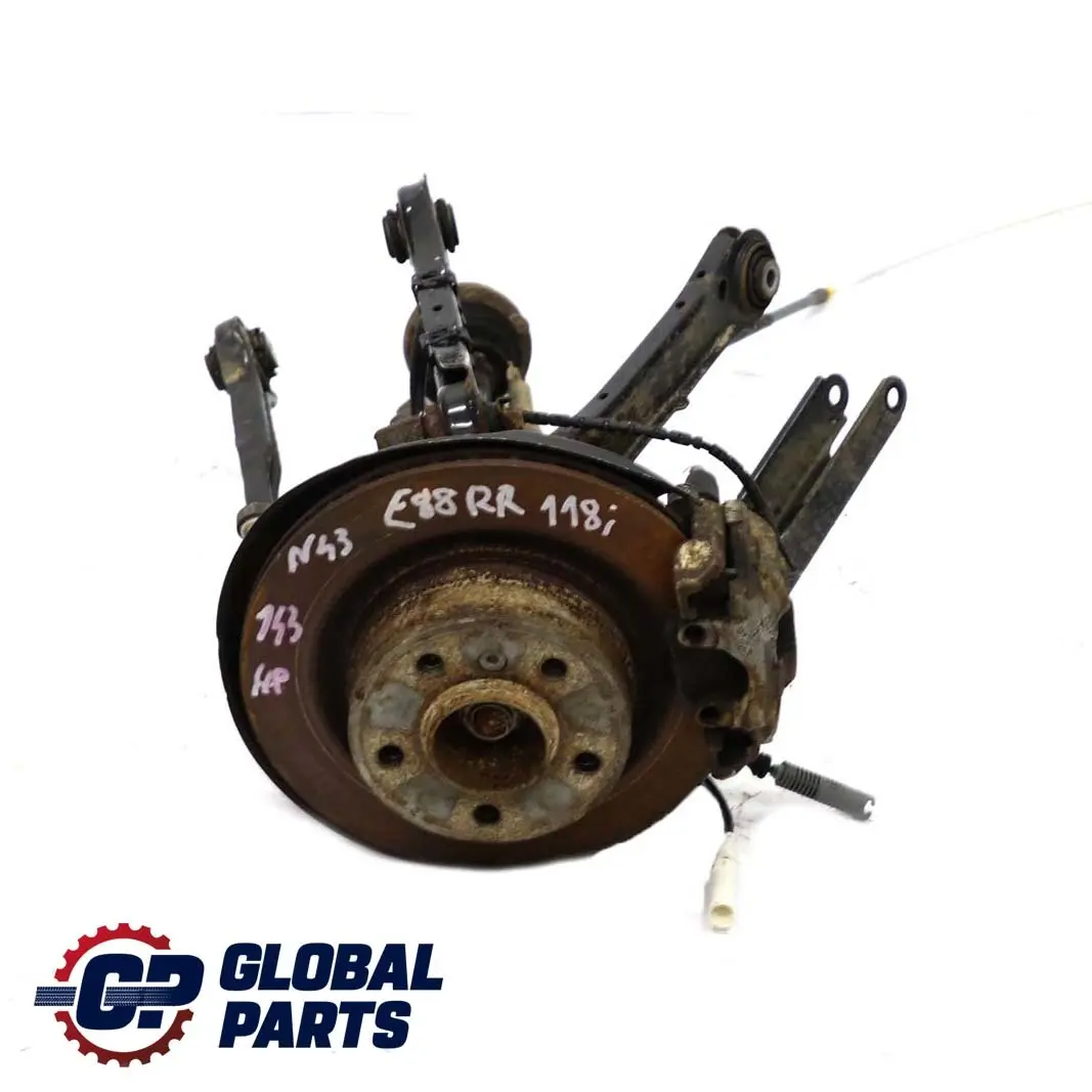 N43 Rear Right O/S Spring Strut Leg Brake Suspension Hub to BMW 1 Series E88 118i with Part number 6774810 BMW 1 Series E88 118i N43 Rear Right O/S Spring Strut Leg Brake Suspension Hub - SKU 6774810-8 - Part number 6774810