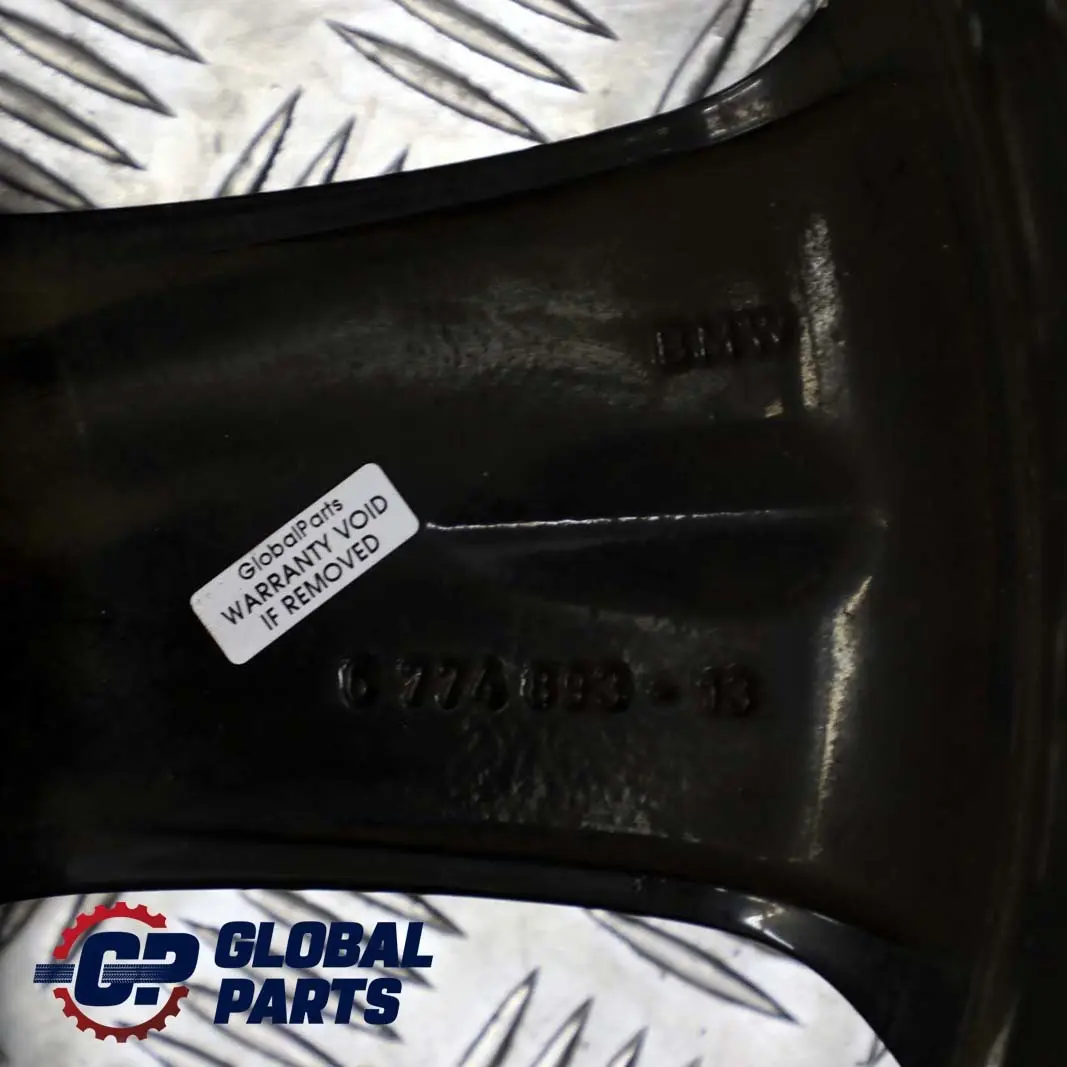 BMW X6 Series E71 Black Wheel Alloy Rim 19" Start Spoke 232 9J ET:48 - SKU 6774893-1 - Part number 6774893