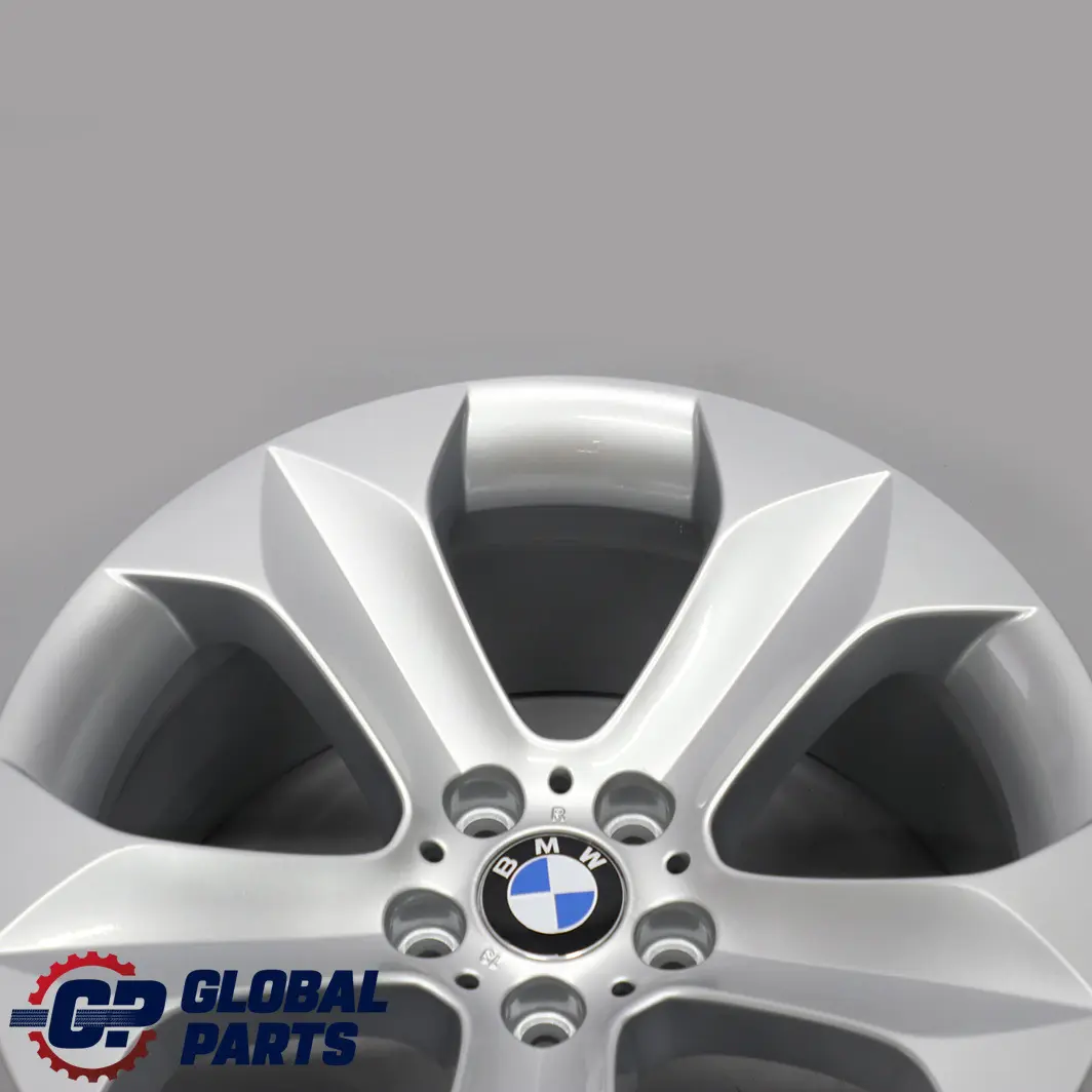 Silber Alu Felge Alufelge 19" Sternspeiche 232 9J ET:18 für BMW X6 er E71 mit Teilenummer 6774894 BMW X6 er E71 Silber Alu Felge Alufelge 19" Sternspeiche 232 9J ET:18 - SKU 6774894 - Teilenummer 6774894