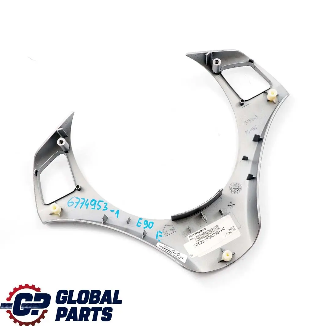BMW 1 3 er E81 E87 E90 E91 E92 1 Schalter Multifunktionslenkrad Silber 6770927 - SKU 6774953-1 - Teilenummer 6774953