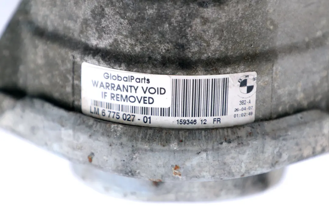 N53 Motorlager links 2211 für BMW 5 6 er E60 E61 E63 E64 LCI mit Teilenummer 6775027 BMW 5 6 er E60 E61 E63 E64 LCI N53 Motorlager links 2211 - SKU 6775027 - Teilenummer 6775027