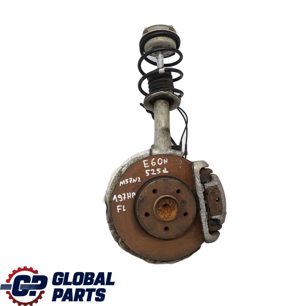 BMW 5 E60 Saloon 525d M57N2 Front Left N/S Spring Brake Suspension Leg Hub - SKU 6775055-4 - Part number 6775055