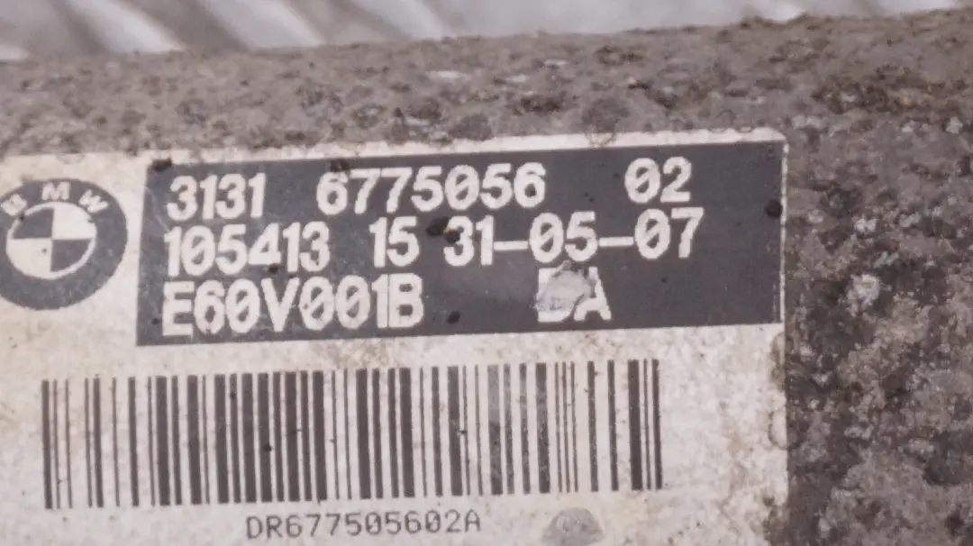 N53 Amortisseur Avant Droite etrier Pivotement pour BMW 5 1 E60 LCI 525i à propos du numéro de pièce 6775056 BMW 5 1 E60 LCI 525i N53 Amortisseur Avant Droite etrier Pivotement - SKU 6775056-1 - Numéro de pièce 6775056
