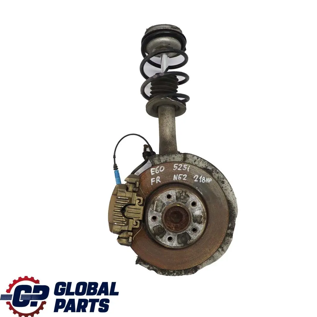 BMW 5 E60 525i N52 Stoßdämpfer Federbein Bremsscheibe Bremssattel Vorn Rechts - SKU 6775056-7 - Teilenummer 6764458