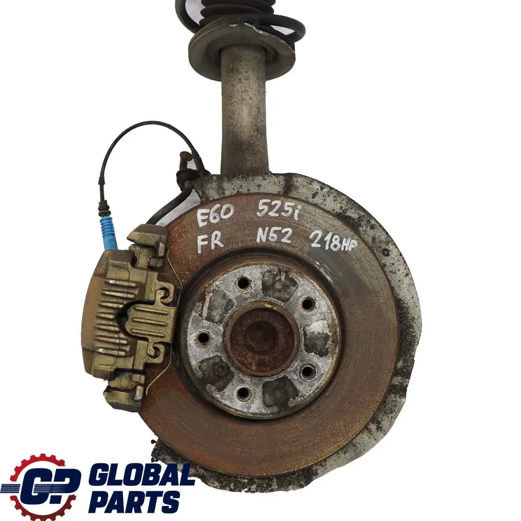 N52 Delantero Derecho Muelle Strut Pierna Pinza De Freno para BMW E60 525i con número de pieza 6764458 BMW E60 525i N52 Delantero Derecho Muelle Strut Pierna Pinza De Freno - SKU 6775056-7 - Número de pieza 6764458