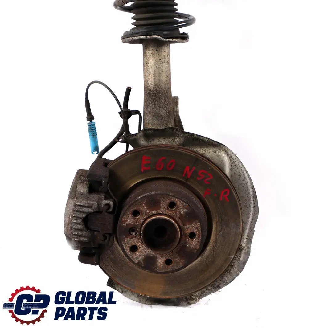 BMW 5 E60 523i N52 N52N Front Right O/S Spring Strut Leg Brake Caliper Disc - SKU 6775056-8 - Part number 6764458