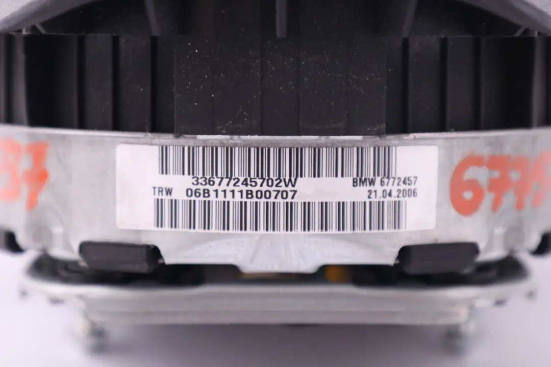 BMW 1 SERIES E81 E82 E87 E88 Steering Wheel Air Module Bag Driver's Side - SKU 6775155-1 - Part number 6775155