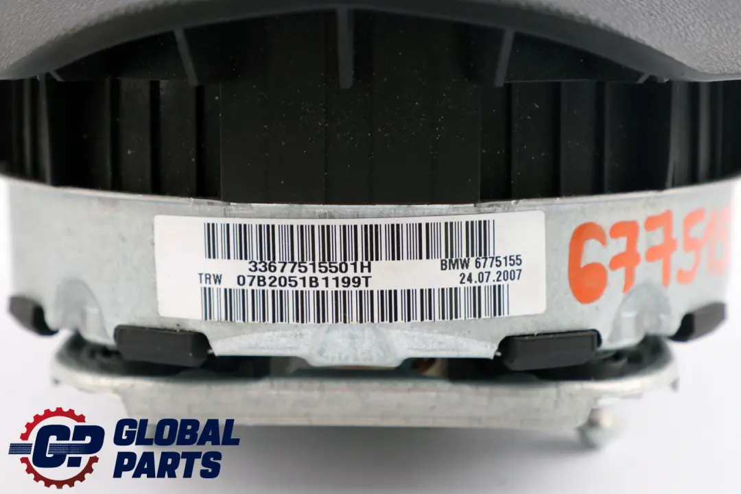 Modulo Volante Lato Guida Airbag Air Bag BMW E81 E82 E87 - SKU 6775155-12 - Numero di parte 6775155