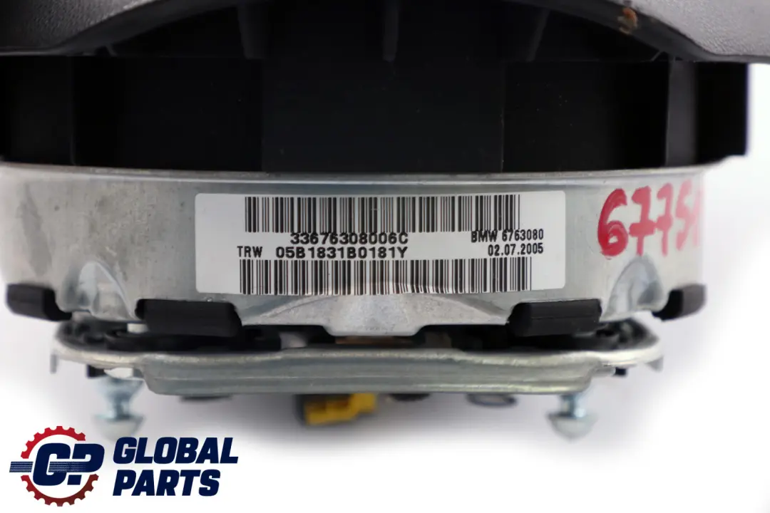 Steering Wheel Air Module Bag Driver's Side to BMW E81 E82 E87 E88 with Part number 6775155 BMW E81 E82 E87 E88 Steering Wheel Air Module Bag Driver's Side - SKU 6775155-5 - Part number 6775155