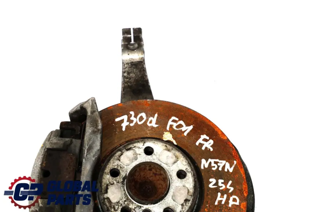 Suspension Delantera Derecha Buje Porta Rueda Disco De Freno para BMW F01 F02 F07 con número de pieza 6775768 BMW F01 F02 F07 Suspension Delantera Derecha Buje Porta Rueda Disco De Freno - SKU 6775768 - Número de pieza 6775768