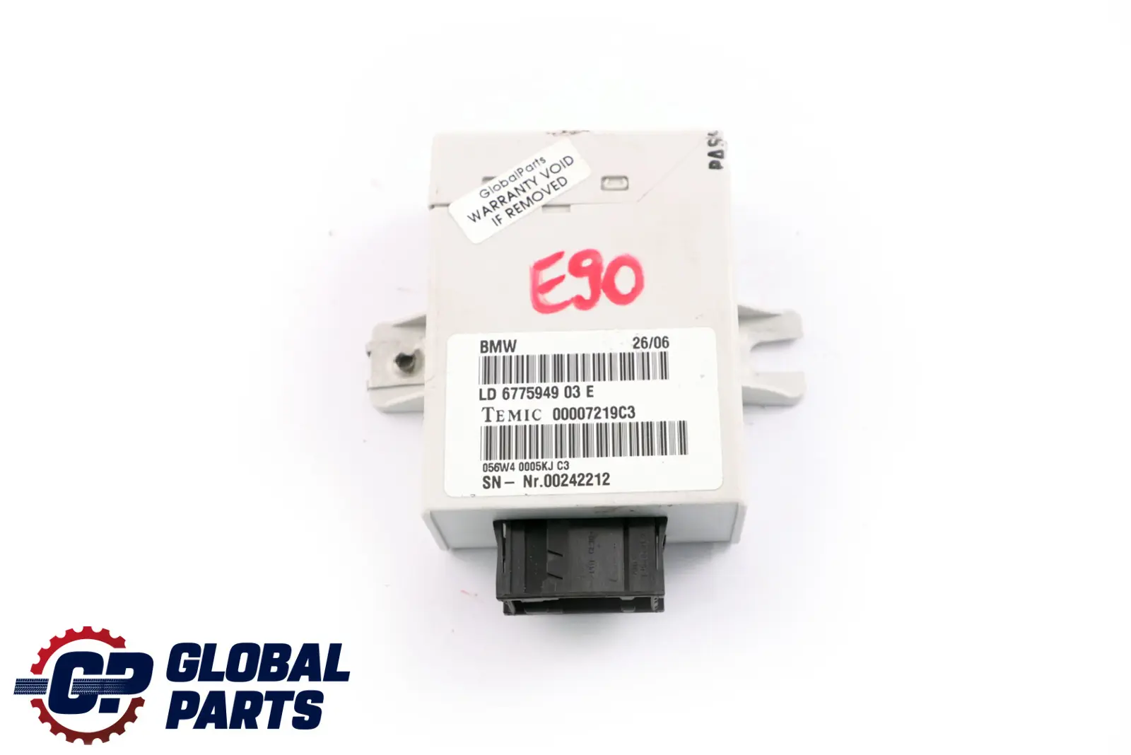 BMW E90 E91 E92 Longitudinal Dynamic Module Cruise Control 6775949