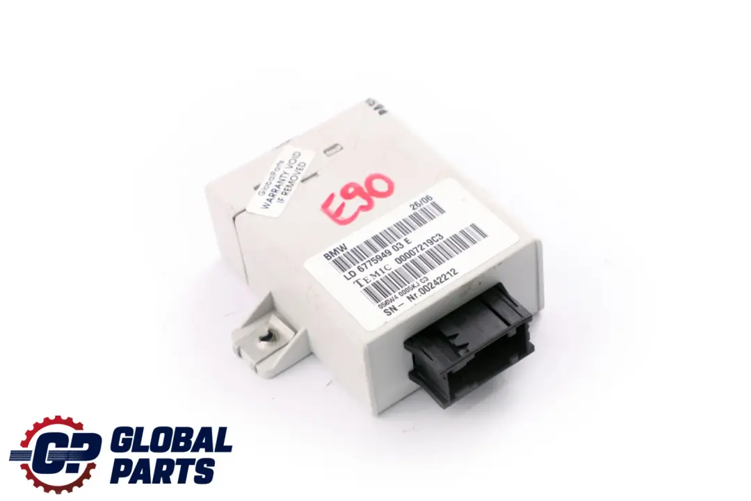 BMW E90 E91 E92 Modulo Dinamico Longitudinal Control De Crucero - SKU 6775949 - Número de pieza 66316775949