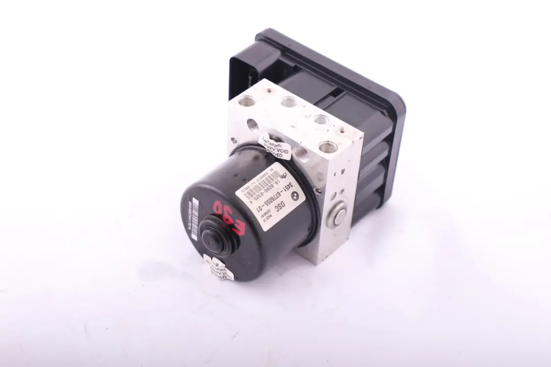 ABS DSC Module Pump ECU Hydro Unit to BMW E87 E90 E91 with Part number 6776055 BMW E87 E90 E91 ABS DSC Module Pump ECU Hydro Unit - SKU 6776055 - Part number 6776055