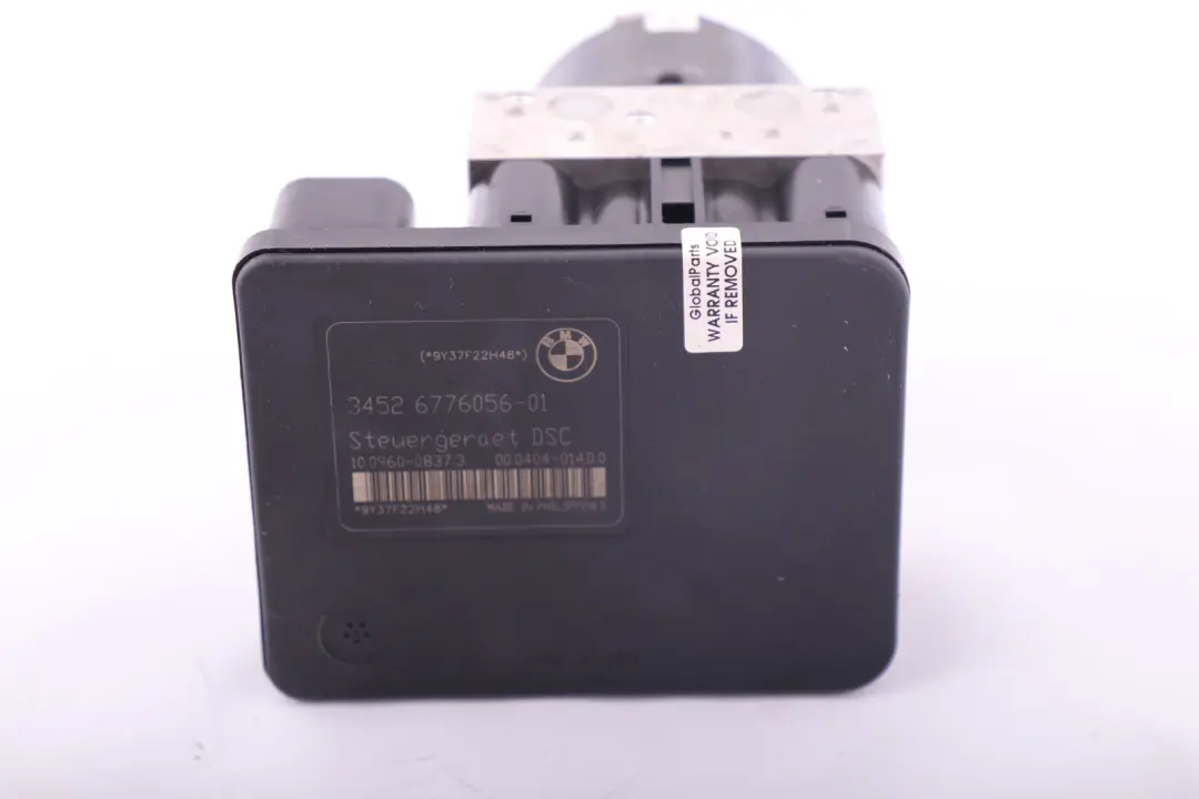 ABS DSC Module Hydro Aggregat 6776056 für BMW E87 E90 E91 mit Teilenummer 6776055 BMW E87 E90 E91 ABS DSC Module Hydro Aggregat 6776056 - SKU 6776055 - Teilenummer 6776055