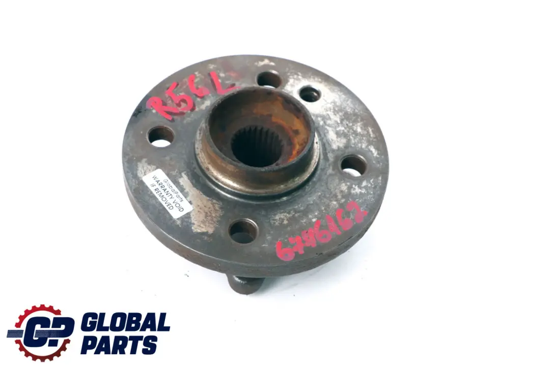 Front Left / Right N/O/S Suspension Wheel Bearing Hub to MINI Cooper One R55 R56 with Part number 6776162 MINI Cooper One R55 R56 Front Left / Right N/O/S Suspension Wheel Bearing Hub - SKU 6776162 - Part number 6776162