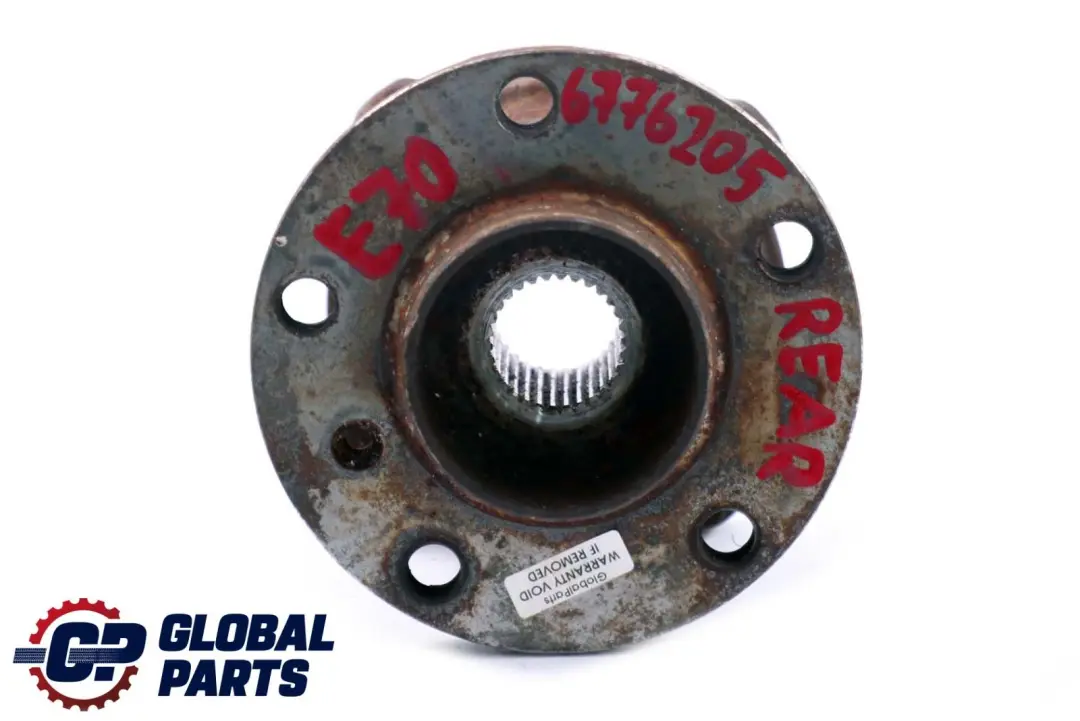 Eje Trasero Portador de Suspensión Brida de Accionamiento Cubo para BMW X5 X6 E70 E71 con número de pieza 6776205 BMW X5 X6 E70 E71 Eje Trasero Portador de Suspensión Brida de Accionamiento Cubo - SKU 6776205 - Número de pieza 6776205