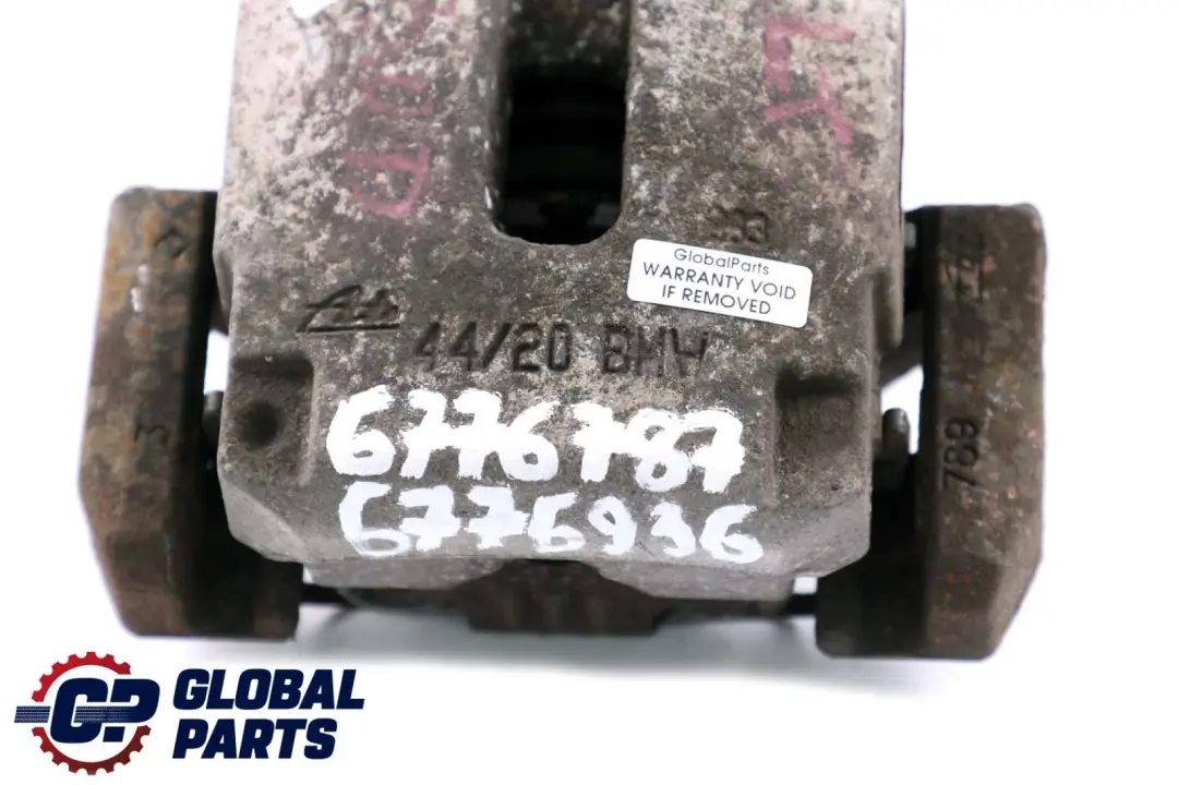 BMW X5 X6 E70 E71 Rear Left N/S Brake Caliper Housing Carrier 40/20/320 - SKU 6776787 - Part number 6776787