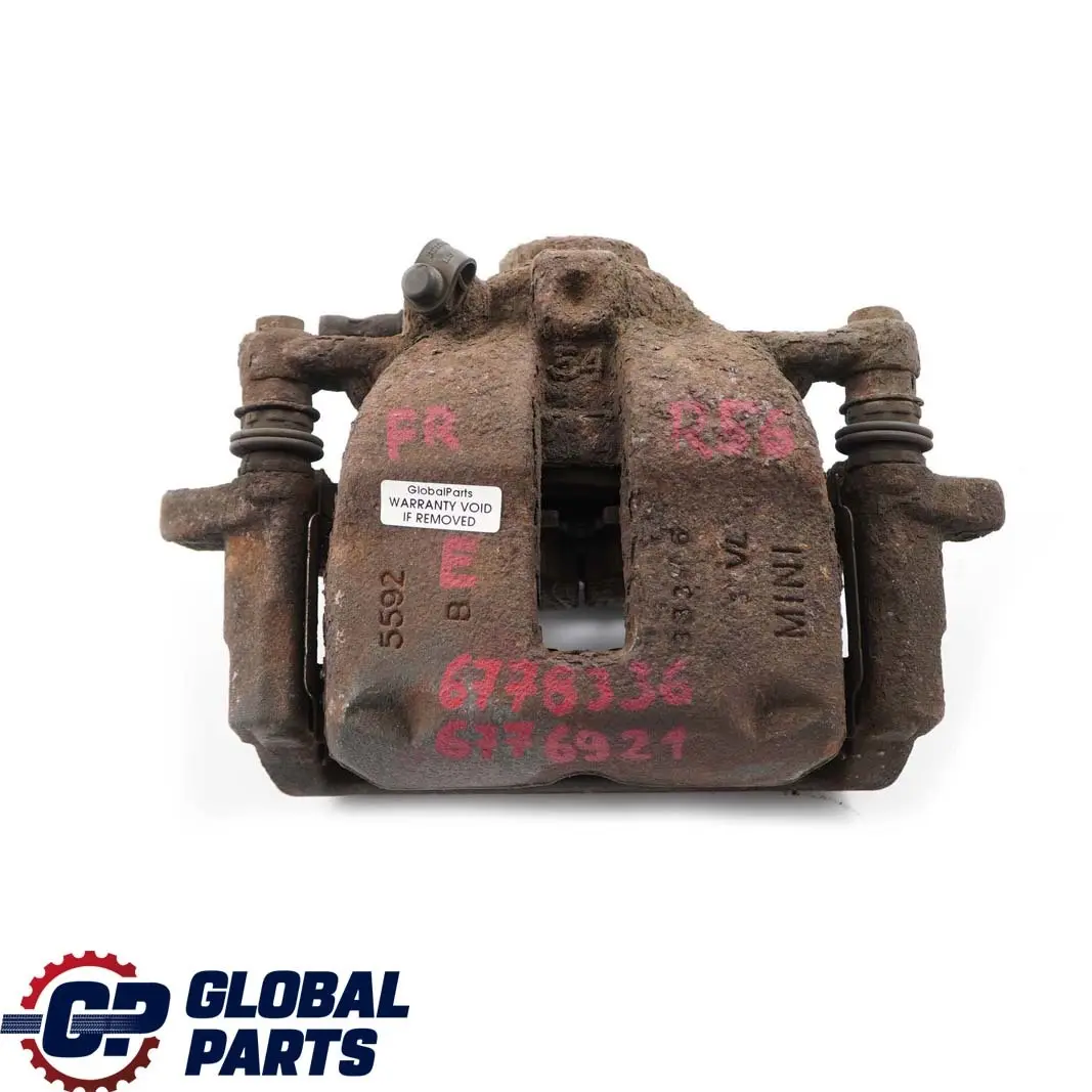 Mini Cooper D R55 R56 Front Right Wheel O/S Brake Caliper Housing - SKU 6776921 - Part number 6778336