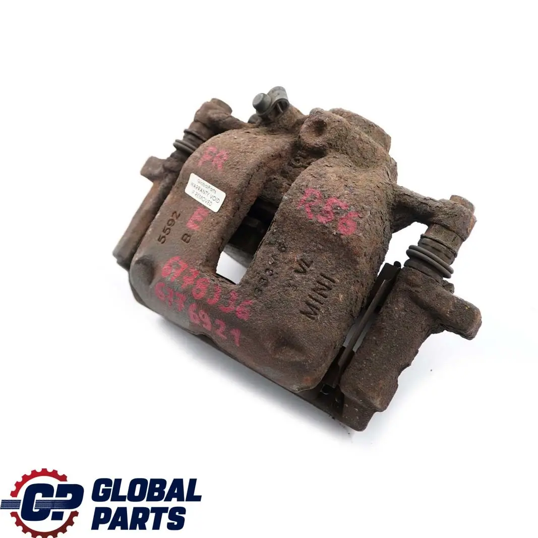 Vorne Bremssattelgehäuse Rechts für Mini Cooper D R55 R56 mit Teilenummer 6778336 Mini Cooper D R55 R56 Vorne Bremssattelgehäuse Rechts - SKU 6776921 - Teilenummer 6778336