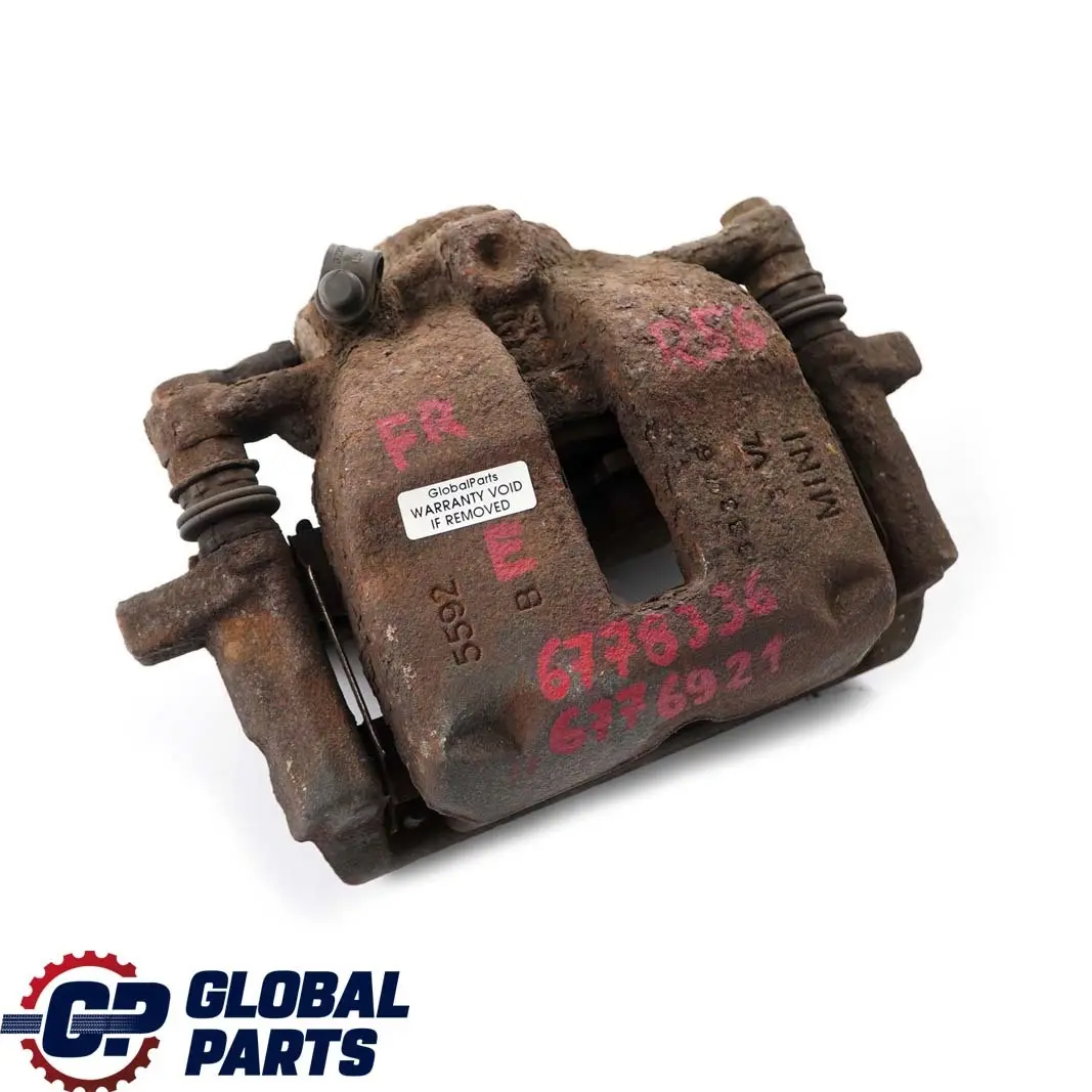 Mini Cooper D R55 R56 Rueda Delantera Derecha Pinza de Freno Carcasa - SKU 6776921 - Número de pieza 6778336