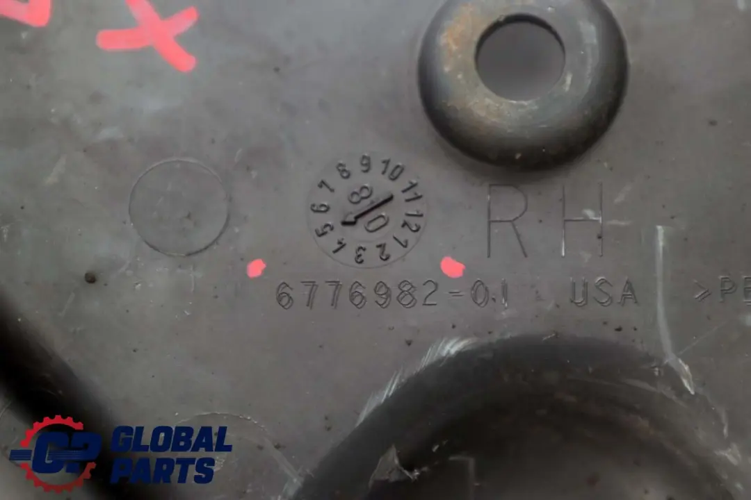 BMW X5 er E70 LCI Steinschlagschutz Hinterachse Rechts Schutz - SKU 6776982 - Teilenummer 6776982