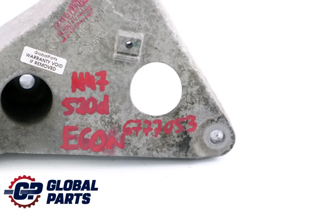 BMW E60 LCI 520d N47 Support de Montage Du Moteur Links 2211 - SKU 6777053 - Numéro de pièce 6777053