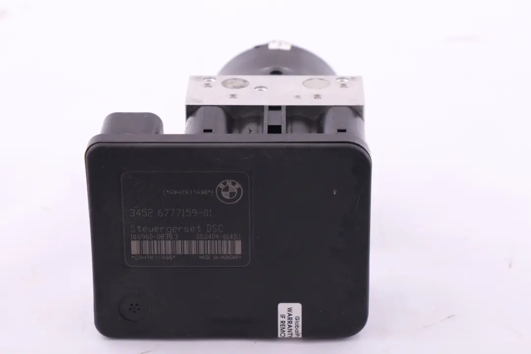 ABS DSC Module Pump ECU Hydro Unit 6777159 to BMW E81 E87 E90 with Part number 6777158 BMW E81 E87 E90 ABS DSC Module Pump ECU Hydro Unit 6777159 - SKU 6777158 - Part number 6777158