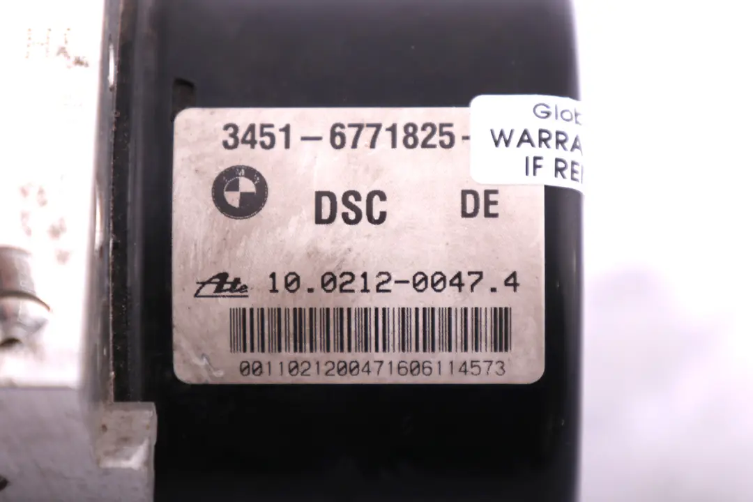 ABS RP Hydroaggregat DSC 6771825 6771826 für BMW 1 3 er E81 E87 E90 E91 E92 E93 mit Teilenummer 6777162 BMW 1 3 er E81 E87 E90 E91 E92 E93 ABS RP Hydroaggregat DSC 6771825 6771826 - SKU 6777162-1 - Teilenummer 6777162