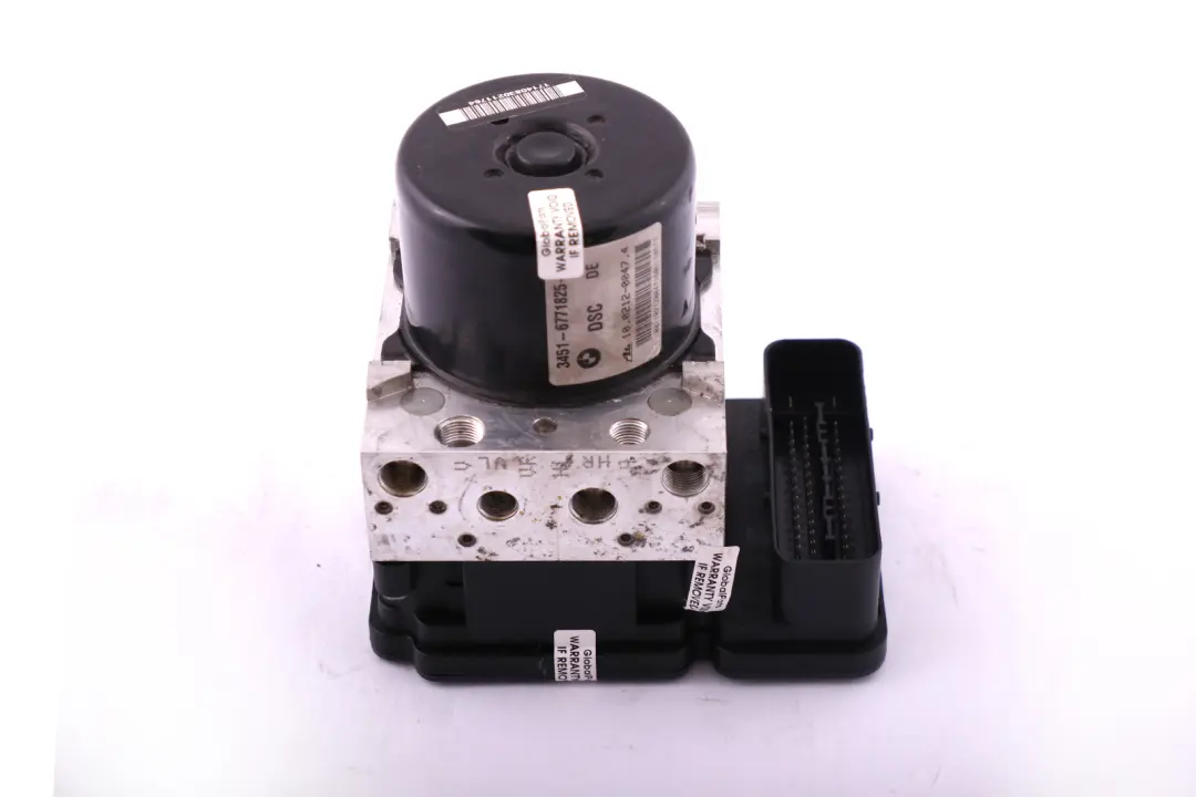 ABS DSC Pump Hydro Unit 6771825 6771826 to BMW 1 3 Series E81 E87 E90 E91 E92 E93 with Part number 6777162 BMW 1 3 Series E81 E87 E90 E91 E92 E93 ABS DSC Pump Hydro Unit 6771825 6771826 - SKU 6777162-1 - Part number 6777162