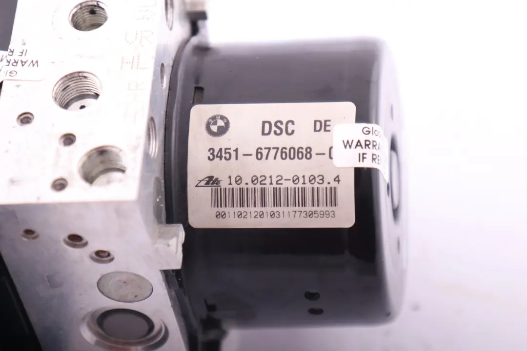 ABS RP Hydroaggregat DSC 6776068 6776069 BMW 1 3 er E81 E87 E90 E91 E92 E93 - SKU 6777162-2 - Teilenummer 6777162