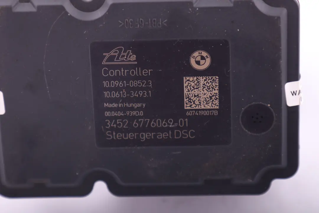 ABS DSC Pump Hydro Unit 6776068 6776069 to BMW 1 3 Series E81 E87 E90 E91 E92 E93 with Part number 6777162 BMW 1 3 Series E81 E87 E90 E91 E92 E93 ABS DSC Pump Hydro Unit 6776068 6776069 - SKU 6777162-2 - Part number 6777162