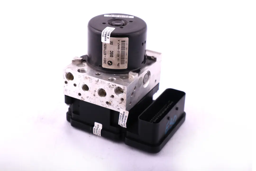 ABS DSC Module Pump Ecu Hydro Unit 6778238 6778239 to BMW E87 E90 E91 with Part number 6777162 BMW E87 E90 E91 ABS DSC Module Pump Ecu Hydro Unit 6778238 6778239 - SKU 6777162 - Part number 6777162