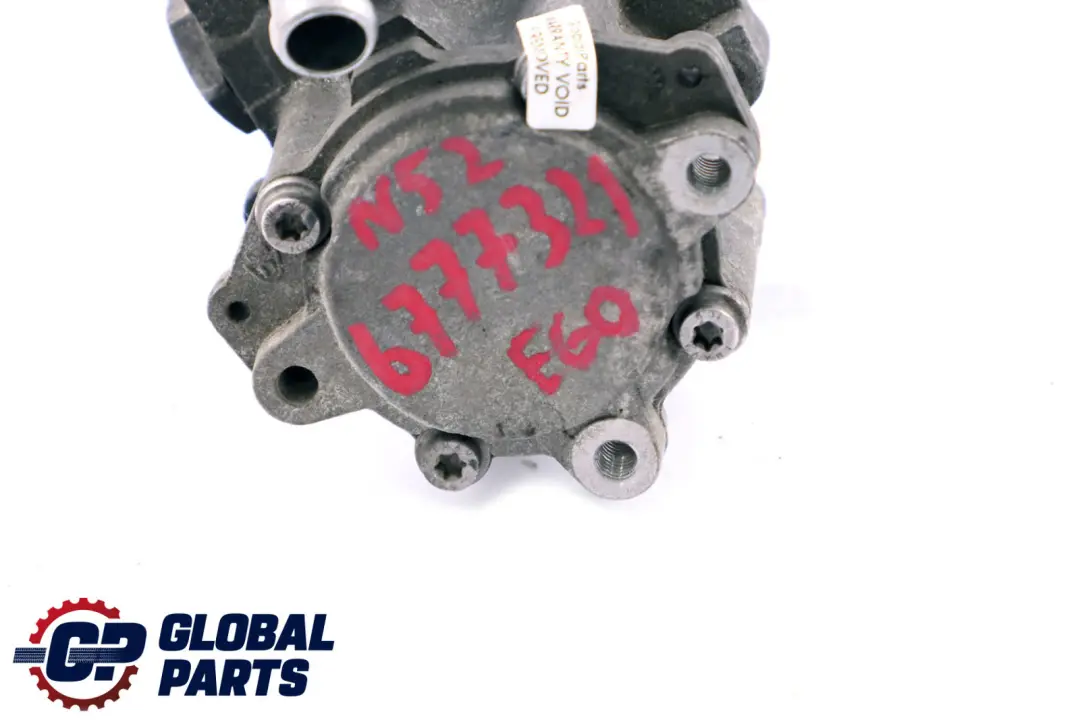 N52 N52N Power Steering Pump 4038768 to BMW 5 6 Series E60 E61 E63 E64 Petrol with Part number 6777321 BMW 5 6 Series E60 E61 E63 E64 Petrol N52 N52N Power Steering Pump 4038768 - SKU 6777321 - Part number 6777321