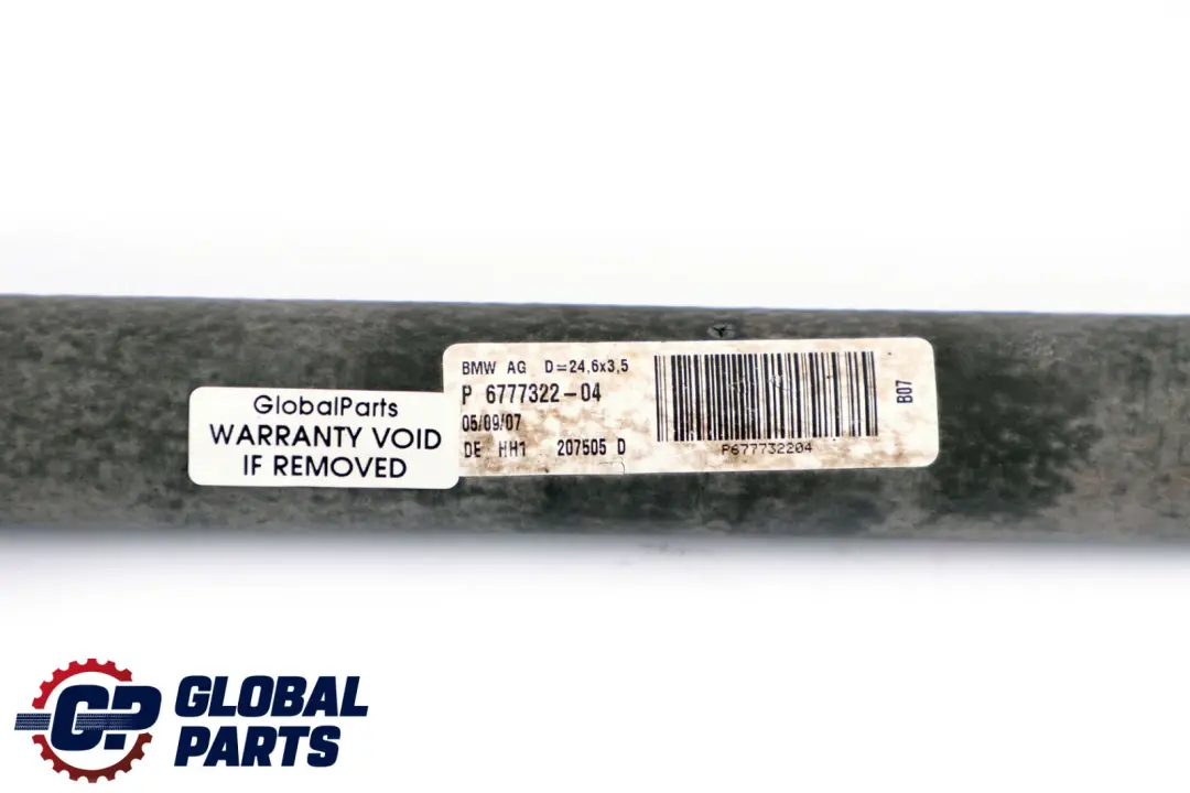 Eje Trasero Estabilizador Suspensión Barra Antivuelco 24.6MM para BMW X5 E70 con número de pieza 6777322 BMW X5 E70 Eje Trasero Estabilizador Suspensión Barra Antivuelco 24.6MM - SKU 6777322 - Número de pieza 6777322