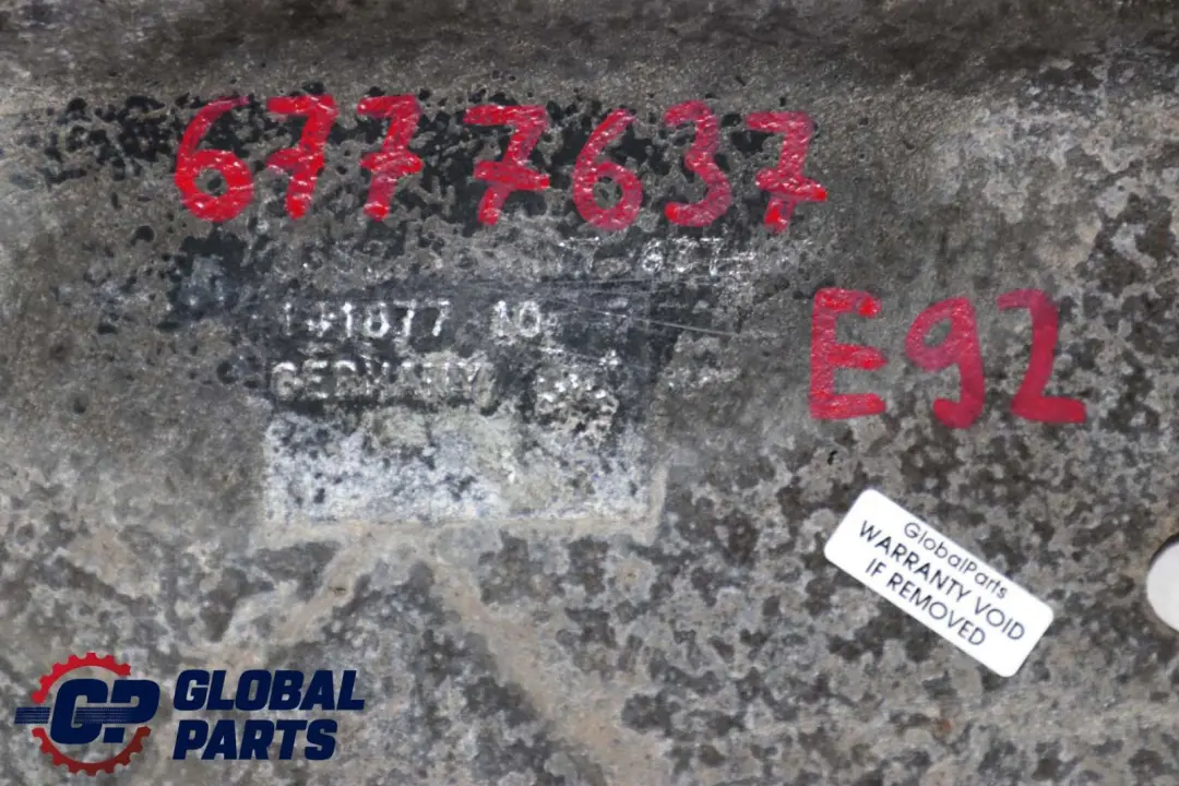 Zugstrebe Hinterachsträger für BMW 3 X1 er E84 E92 E92N LCI mit Teilenummer 6777637 BMW 3 X1 er E84 E92 E92N LCI Zugstrebe Hinterachsträger - SKU 6777637 - Teilenummer 6777637